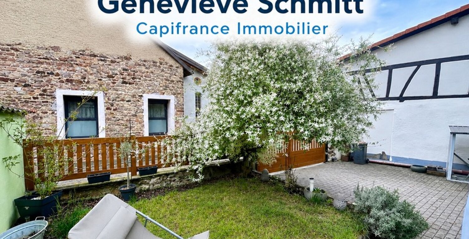 Maison de charme 122 m² avec terrasse, cour et cave – SUNDHOFFEN (68) — photo 1