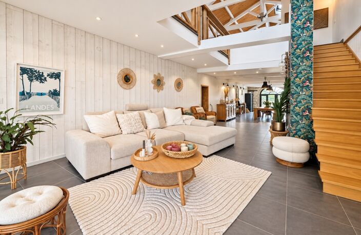 Domaine landais de 408 m² – 3 gîtes, piscine chauffée et 7,2 hectares — photo 2