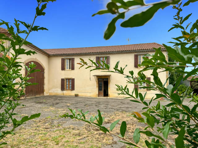 Propriete à vendre - 252 m2 - 44 hectares avec lac - BASSOUES (32) — photo du bien