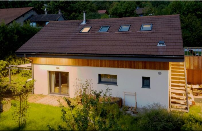 Maison à vendre 5 pièces THOIRY (01) EXCLUSIVITÉ-MAISON OSSATURE BOIS-STUDIO-VUE JURA — photo 3