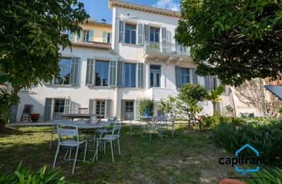 06. Grasse. Appartement Bourgeois de 180m² (150m² loi carrez) vue Mer, très calme, Jardin de 200m², 2 places de parkings, plusieurs annexes — photo du bien