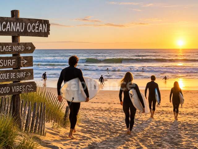 LACANAU OCEAN PLAGE NORD - SURF — photo du bien