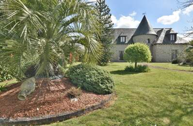 Dpt Mayenne (53), à vendre à 15 km de LAVAL  Maison de caractère de 240 m² en granit avec parc paysager — photo du bien
