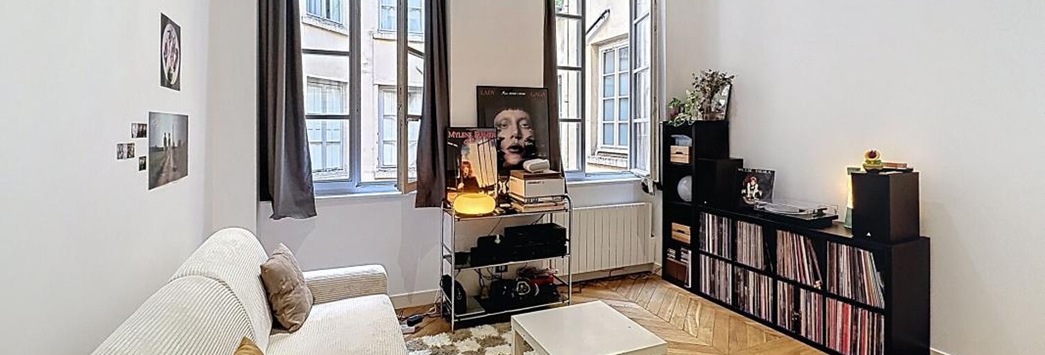 Appartement 2 Pièces 23 m² à vendre à Lyon 1 (69001)