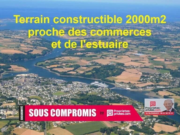 Terrain  constructible de 2000 m2 au calme et proche des commodités — photo 1