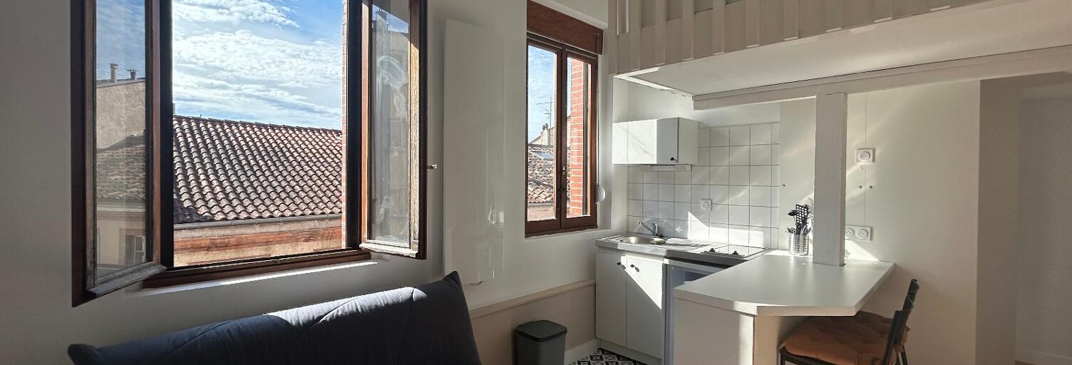 Appartement 1 Pièce 21 m² à louer à Toulouse (31500)