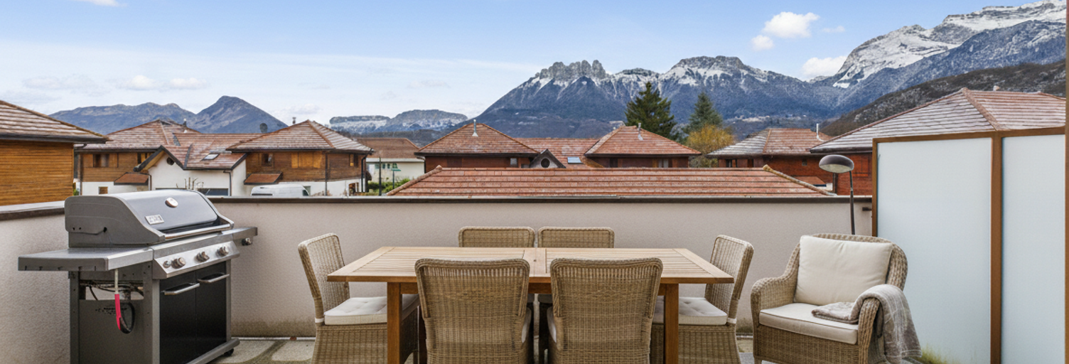 Appartement 2 Pièces 54 m² à vendre à Duingt (74410)