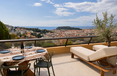 DERNIER ETAGE VUE PANORAMIQUE - NICE MONT ALBAN — photo du bien