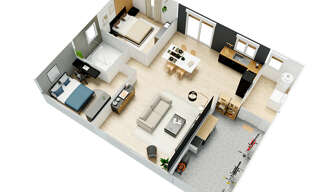 Maison 75 m² à construire Saint-Pierre-d'Eyraud (24130)