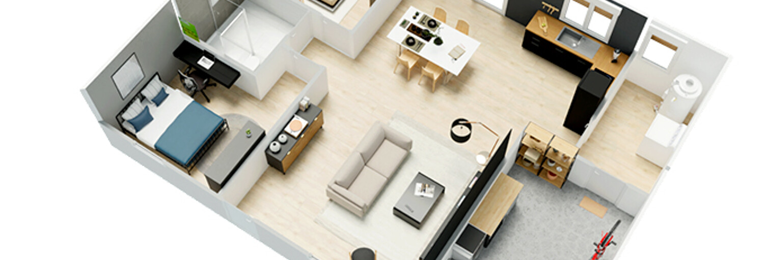 Maison 75 m² à construire Saint-Pierre-d'Eyraud (24130)