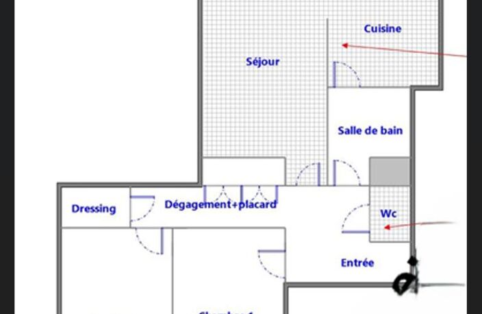 Vente appartement 3 pièces 58 m² Épinay-sur-Seine (93800) — photo 2