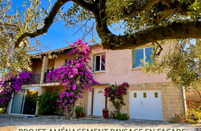 PERIPHERIE UZES : Maison P8 sur beau terrain arboré — photo du bien