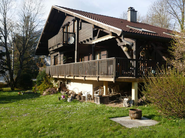 FAVERGES. MAISON OSSATURE BOIS SUR TERRAIN DE 2015M² — photo du bien