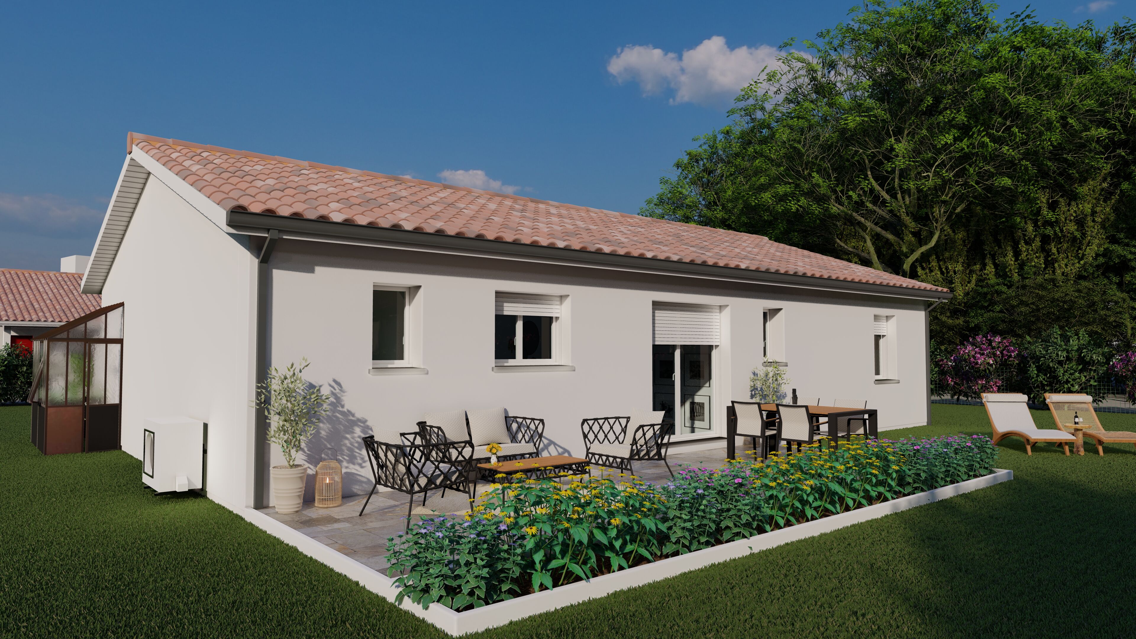 Rare à Samadet : maison hors lotissement, tranquillité garantie !