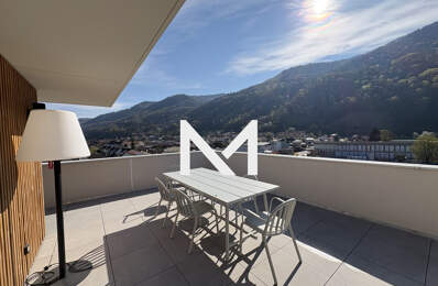LE VERSOUD - DERNIER ETAGE - TERRASSE - VUE PANORAMIQUE — photo du bien