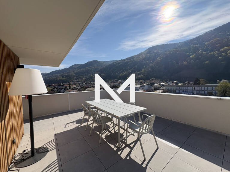 LE VERSOUD - DERNIER ETAGE - TERRASSE - VUE PANORAMIQUE — photo 1