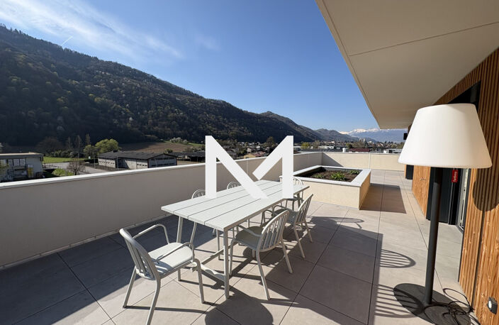 LE VERSOUD - DERNIER ETAGE - TERRASSE - VUE PANORAMIQUE — photo 2