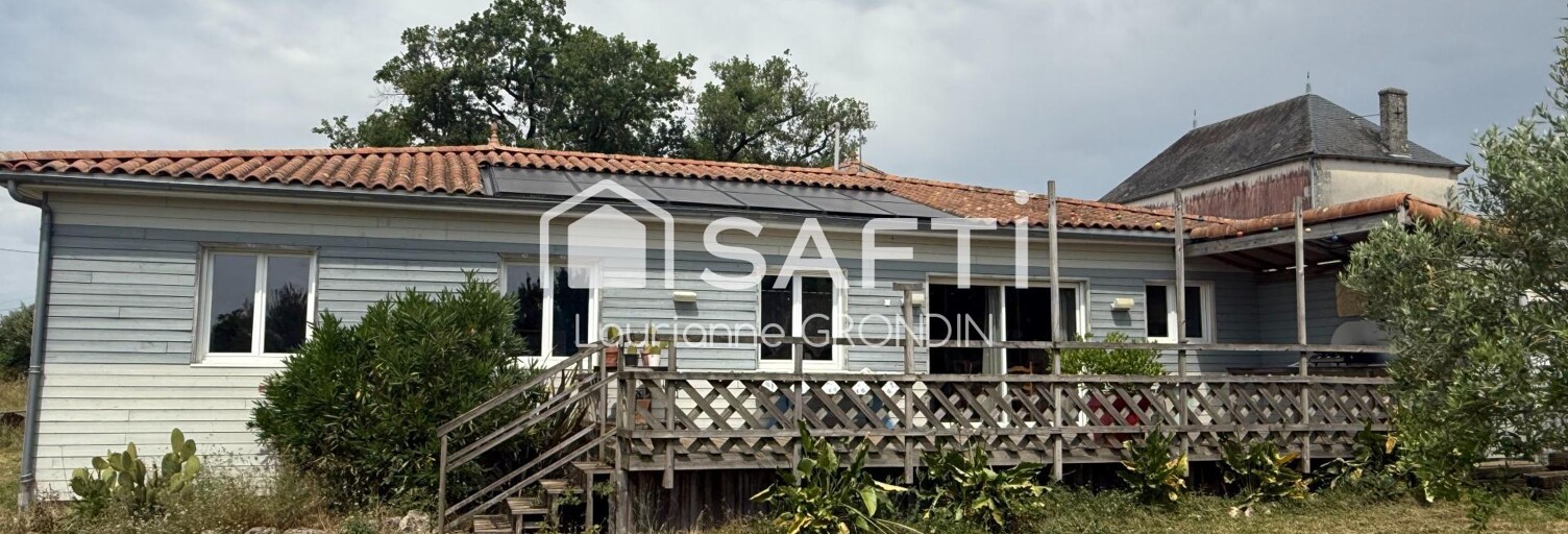 Maison 5 Pièces 205 m² à vendre à Asnières-la-Giraud (17400)