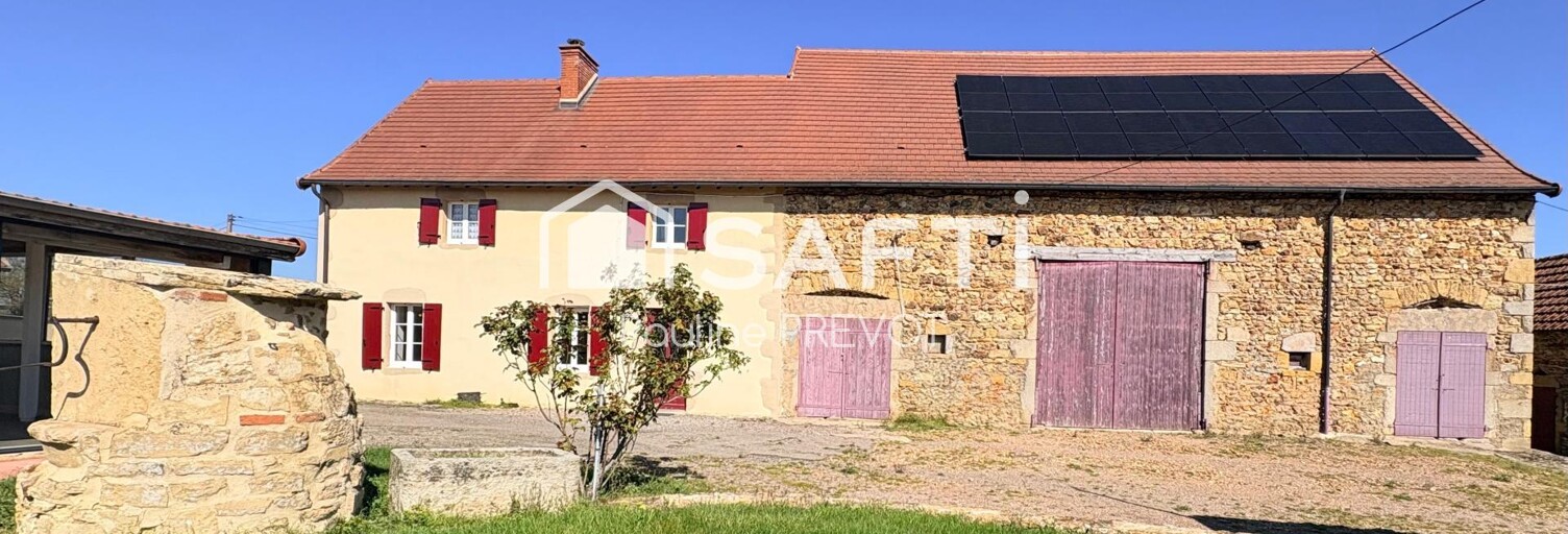 Maison 5 Pièces 103 m² à vendre à Saint-Christophe-en-Brionnais (71800)