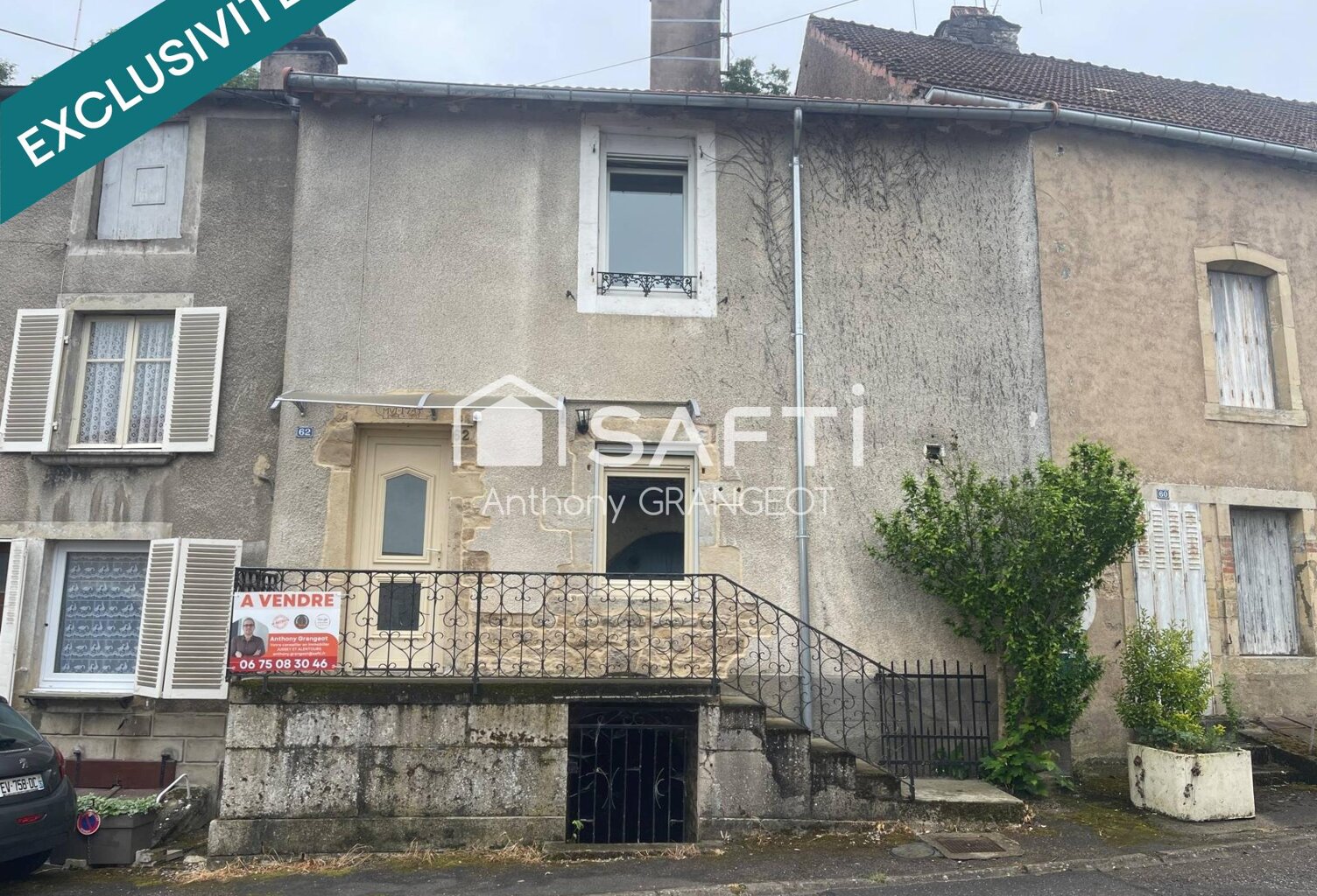 Maison de ville au centre de Jussey — photo 1