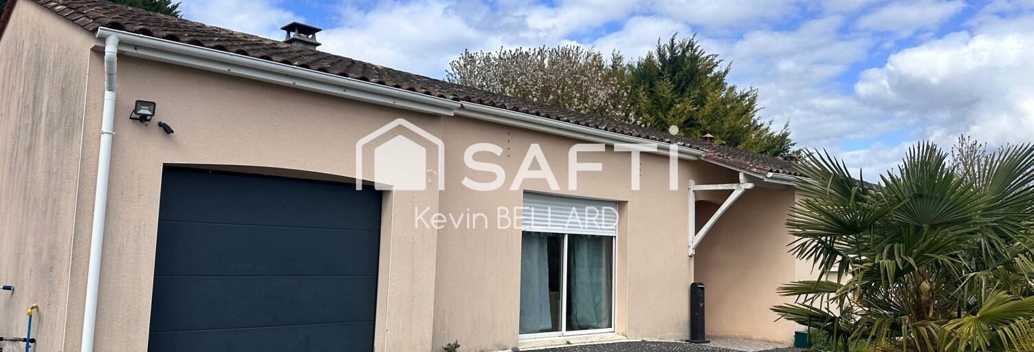 Maison 5 Pièces 105 m² à vendre à Trois-Palis (16730)