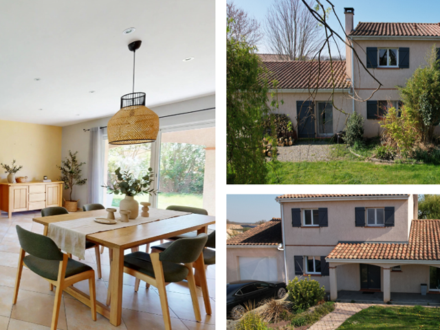 Maison familiale 6 pièces (156 m2) sur terrain arboré de 1 0 — photo du bien