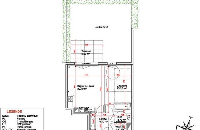 Vente Appartement 2 pièces — photo 3