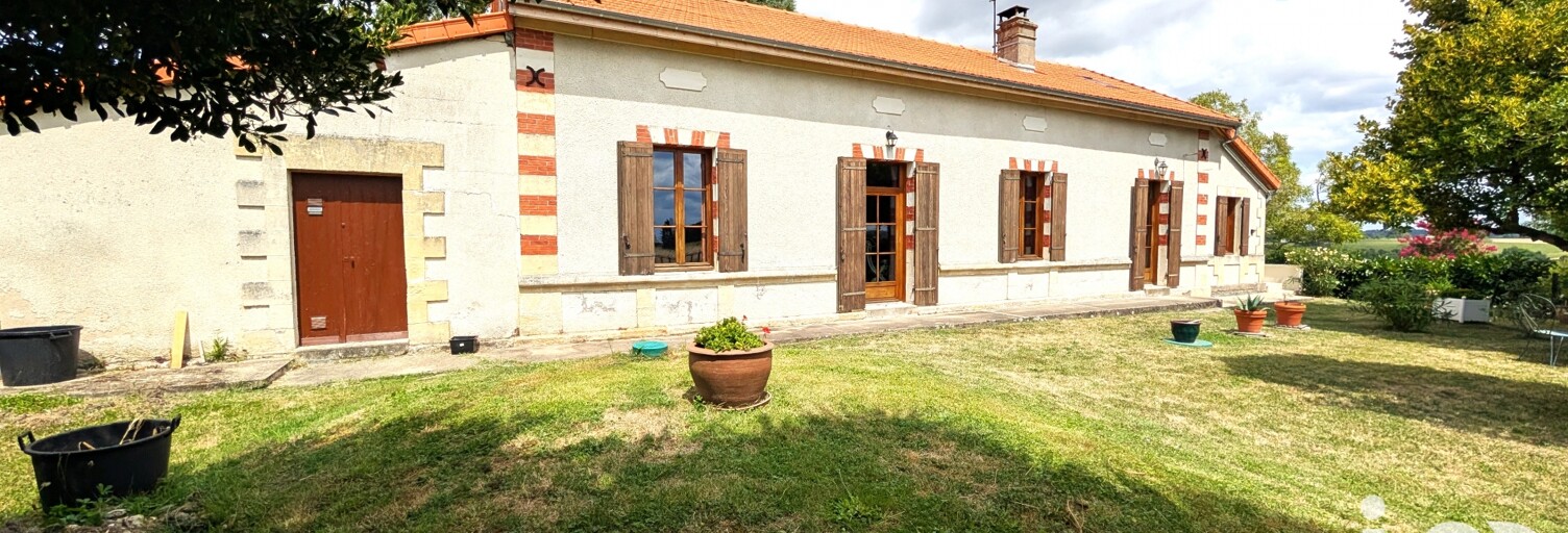 Maison 7 Pièces 184 m² à vendre à Pommiers-Moulons (17130)