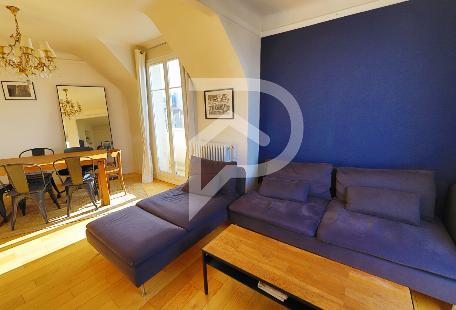 Appartement Courbevoie 3 pièce(s) 48.61 m2 — photo 1