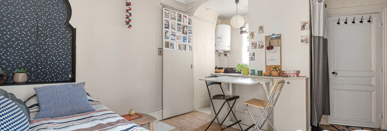 Appartement 2 Pièces 27 m² à vendre à Paris 18 (75018)