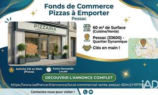 Commerce  60 m² à vendre à Pessac (33600)