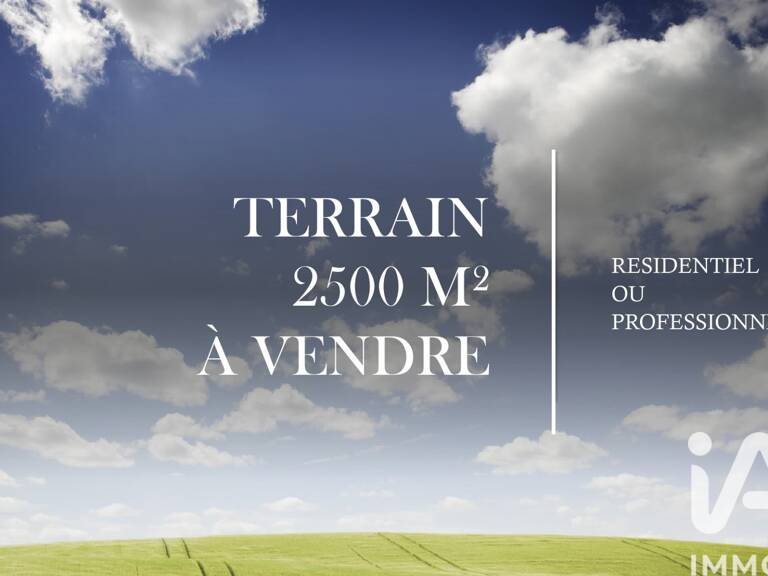 Vente Terrain à bâtir 2 500 m&sup2; — photo 1