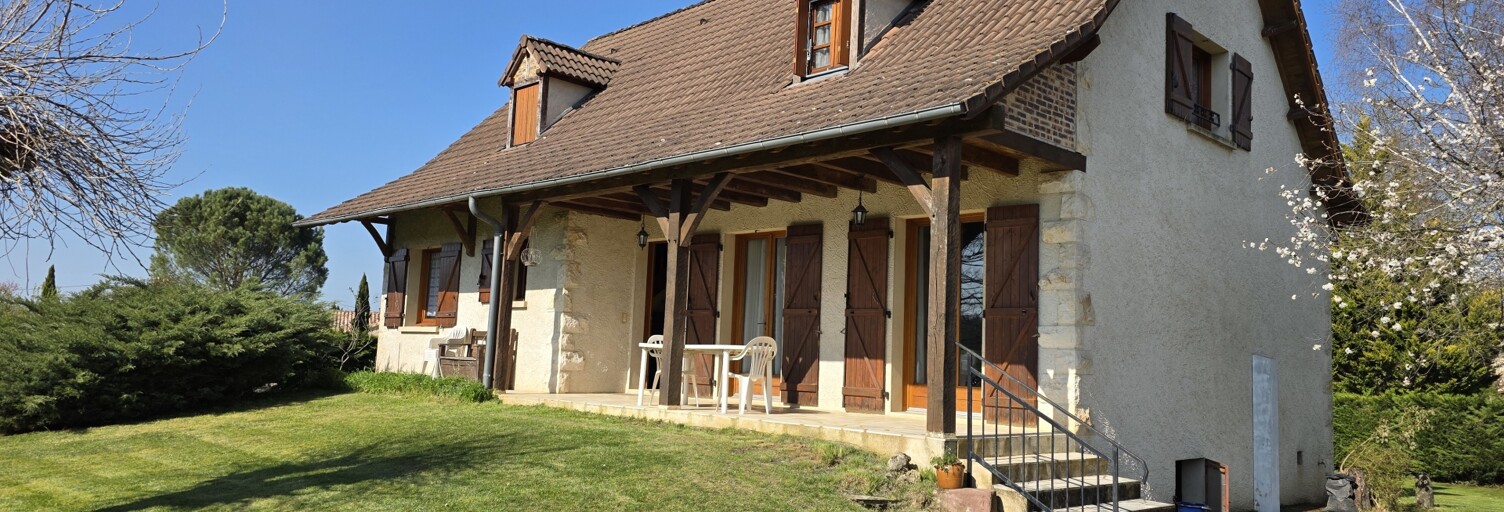 Maison 6 Pièces 144 m² à vendre à Puybrun (46130)