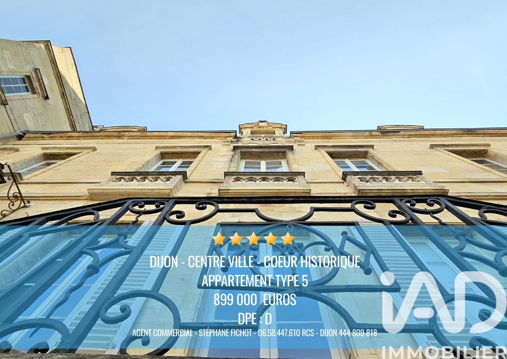 Dijon - 132m² - 5p. - 3ch.