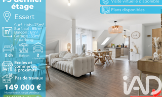 Appartement 3 Pièces 73 m² à vendre à Essert (90850)