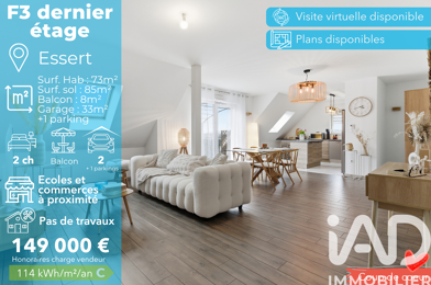 Appartement 3 pièces 149000 €