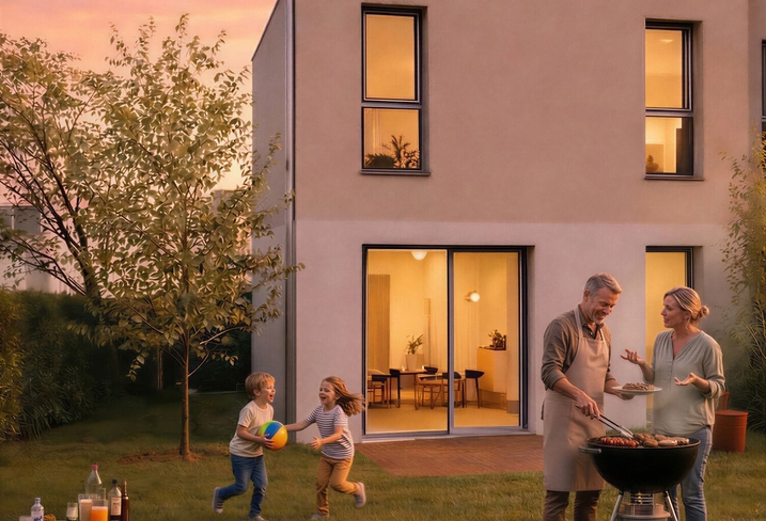 Vente programme neuf T3, T4 68 à 83 m² Montussan (33450) — photo 1