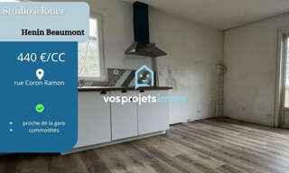 Maison 1 Pièce 22 m² à louer à Hénin-Beaumont (62110)
