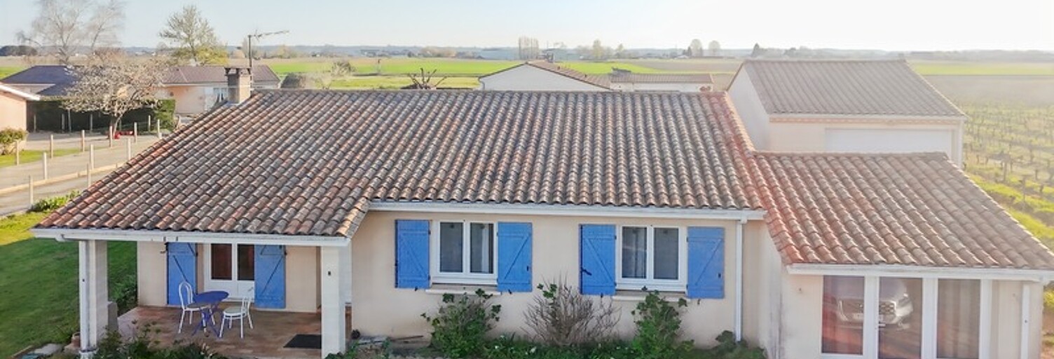 Maison 5 Pièces 116 m² à vendre à Saint-Magne-de-Castillon (33350)