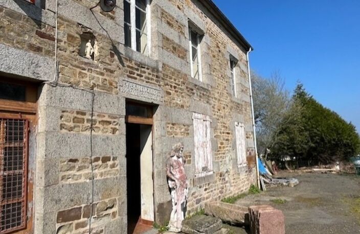 Bâtiment en granit à vendre 13 pièces SAINTE MARIE LAUMONT (14) — photo 2