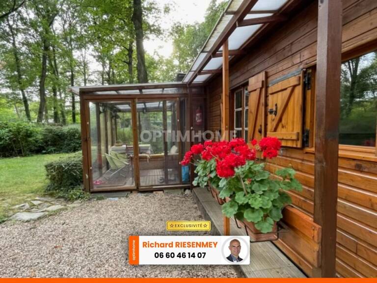 Chalet à vendre 3 pièces 30m² plus veranda 10.50m² à SAINT CHERON (91) camping — photo 1