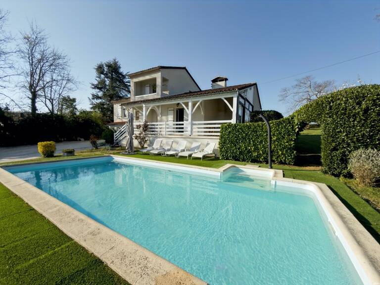 A vendre-Villa avec piscine 4 chambres dont 2 suites vue panoramique sans vis à vis MOULEYDIER (24) — photo 1