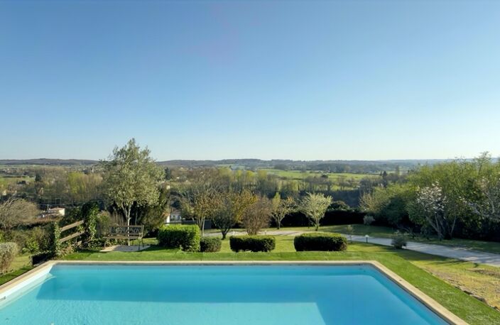 A vendre-Villa avec piscine 4 chambres dont 2 suites vue panoramique sans vis à vis MOULEYDIER (24) — photo 2