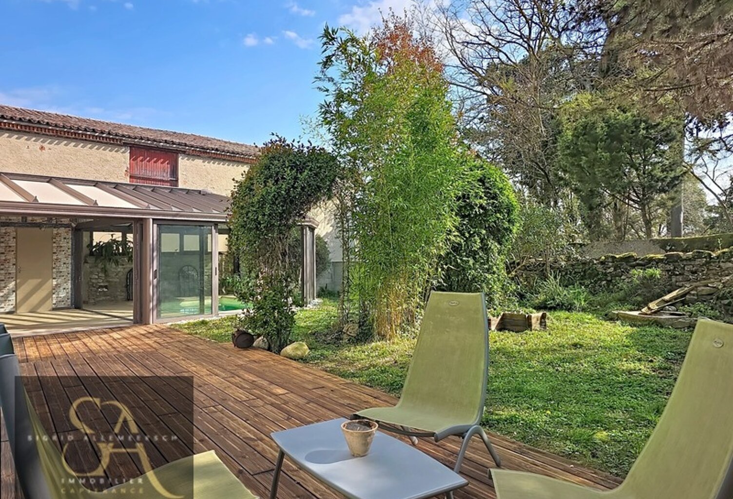 Maison de charme avec piscine intérieure - 3 chambres Sainte-Eulalie proche Carcassonne — photo 1