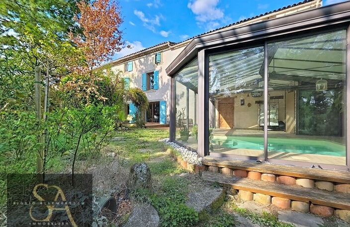 Maison de charme avec piscine intérieure - 3 chambres Sainte-Eulalie proche Carcassonne — photo 2