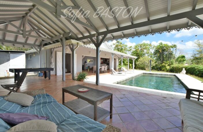 SAINTE-LUCE – Villa P7 avec piscine 7 x 4 m, Carbet - Terrasses XL et vie de plain-pied – Terrain plat 1 244 m² - (972) — photo 3