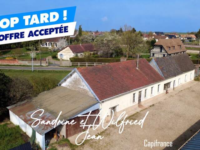 AILLY (27) - Ingremare - Maison à rénover - 150m² + garage, chaufferie et greniers — photo du bien