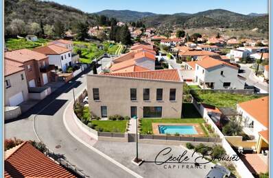 Maison d’architecte hors d’eau à personnaliser – 4 pièces – 123 m² – Terrain 347 m² piscinable – Céret 66400 — photo du bien