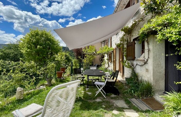 Dpt Alpes des Alpes Maritimes (06), à vendre AMIRAT Authentique Bergerie 7 pièces terrain 3400 m² Vue Panoramique — photo 2