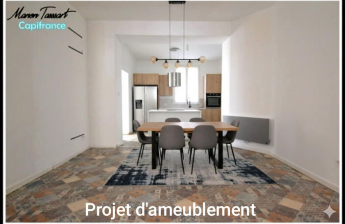 Maison de ville de 102m² en semi plain pied, 2 chambres, 1 bureau avec garage et cour — photo 3